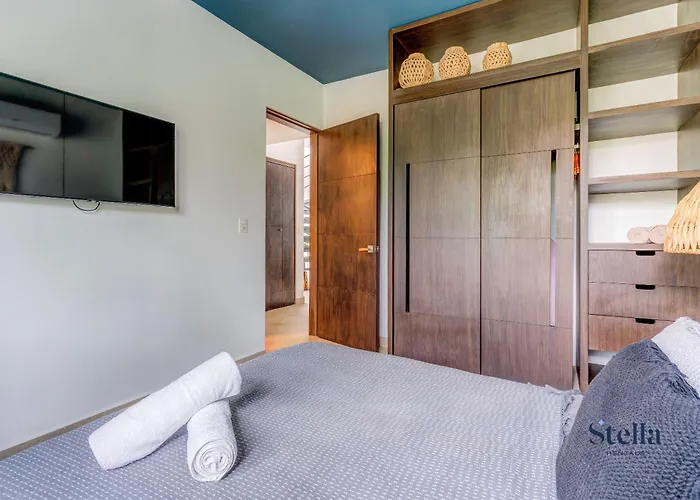 Apartment Tao With Pool, Bbq, Gym, Yoga Area, 5 Min From
