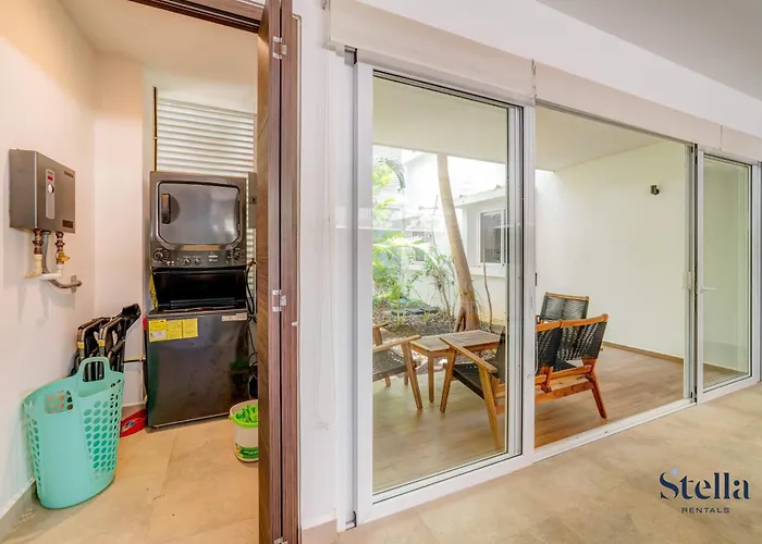 Tao With Pool, Bbq, Gym, Yoga Area, 5 Min From Apartment Tulum